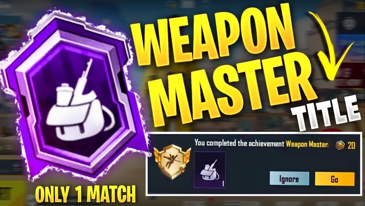 How to get Master Weapon title in BGMI? – PlayerZon Blog
