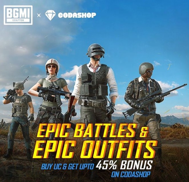 How to get BGMI UC from Codshop – PlayerZon Blog